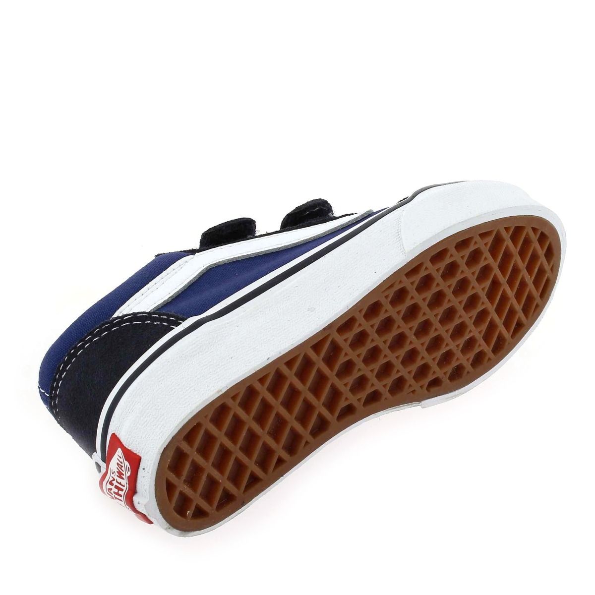 Vans  OLD SKOOL V - Marine Blanc