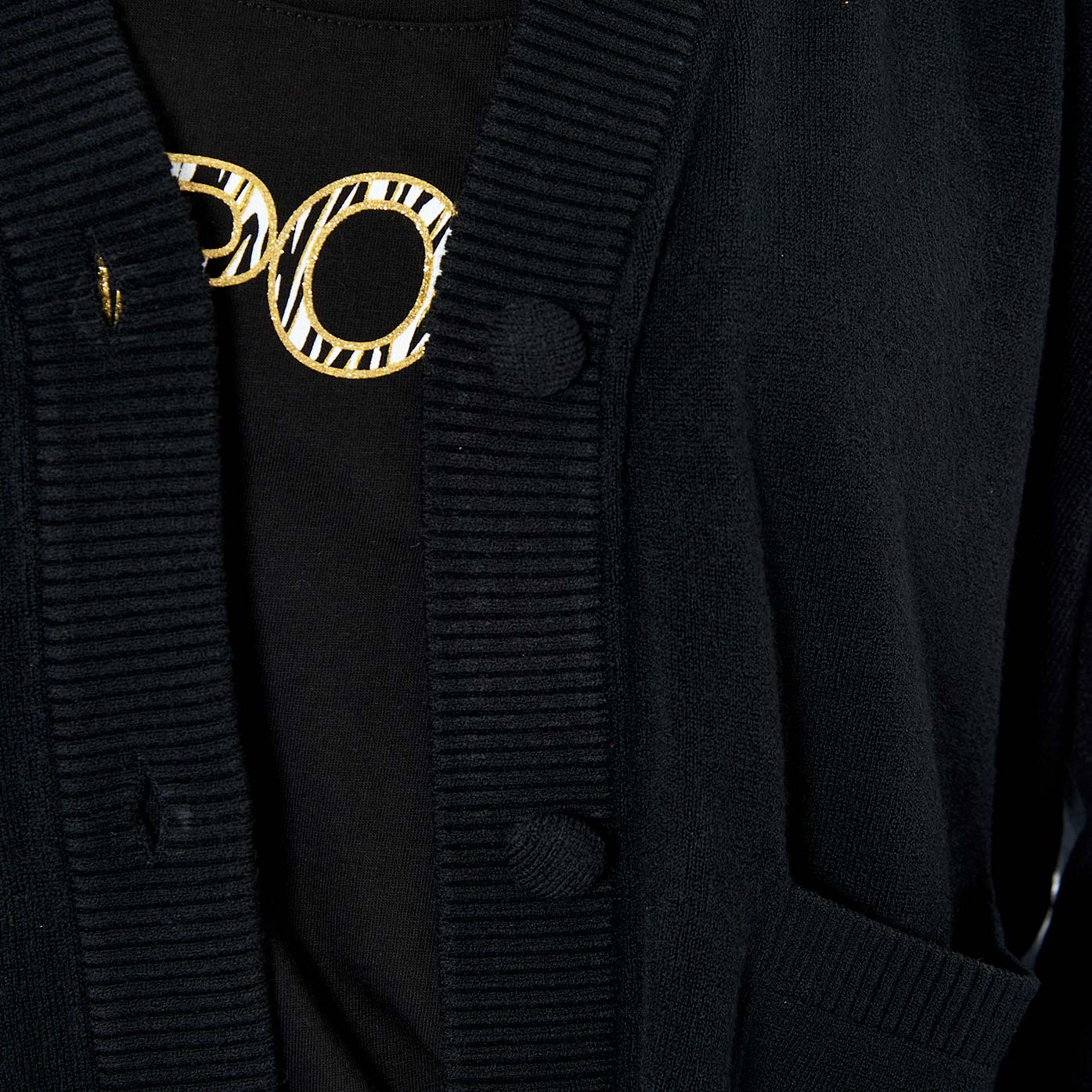 JILET  Gilet noir Femme