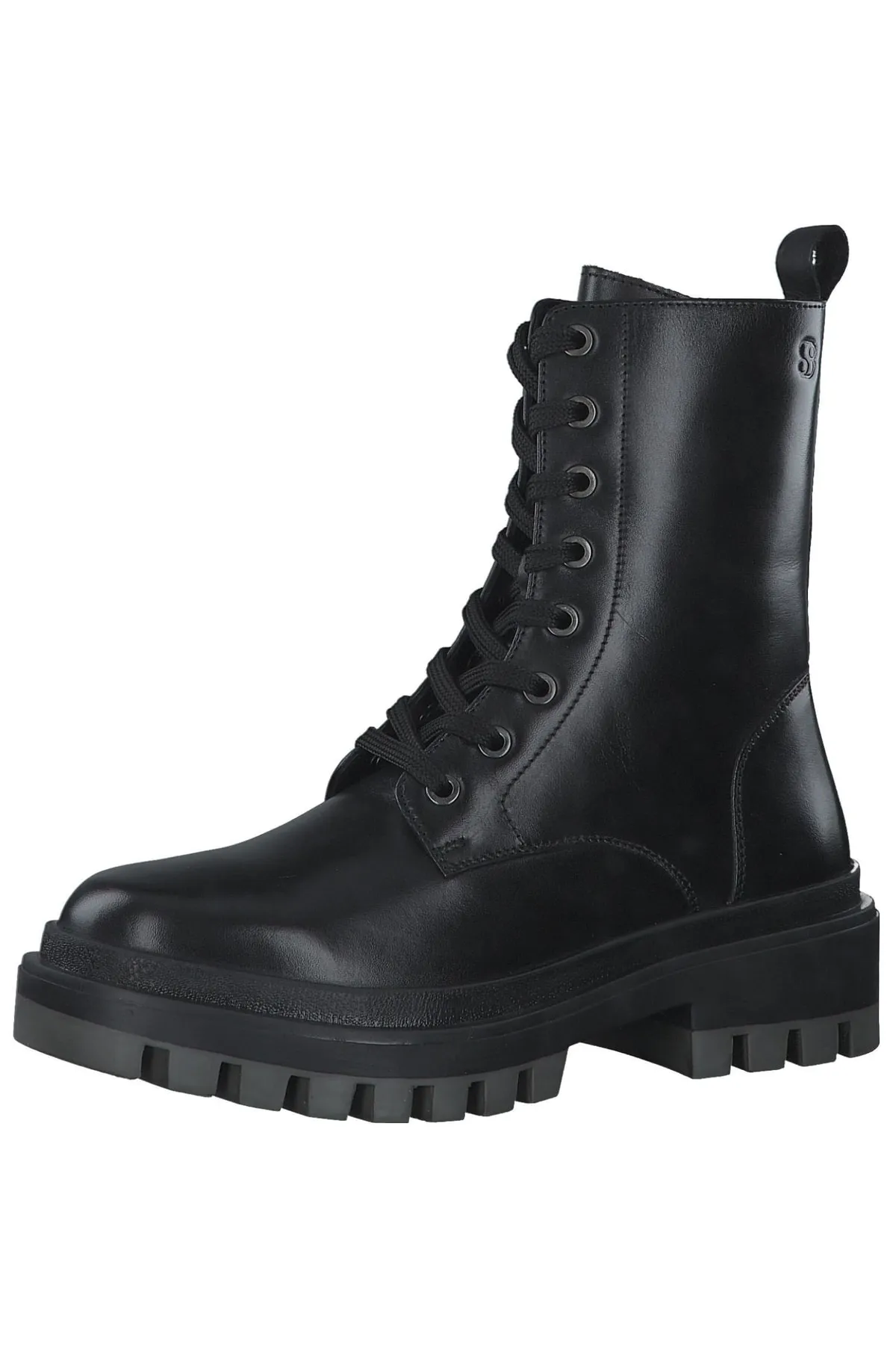 s.Oliver  Stiefelette - Schwarz - Blockabsatz
