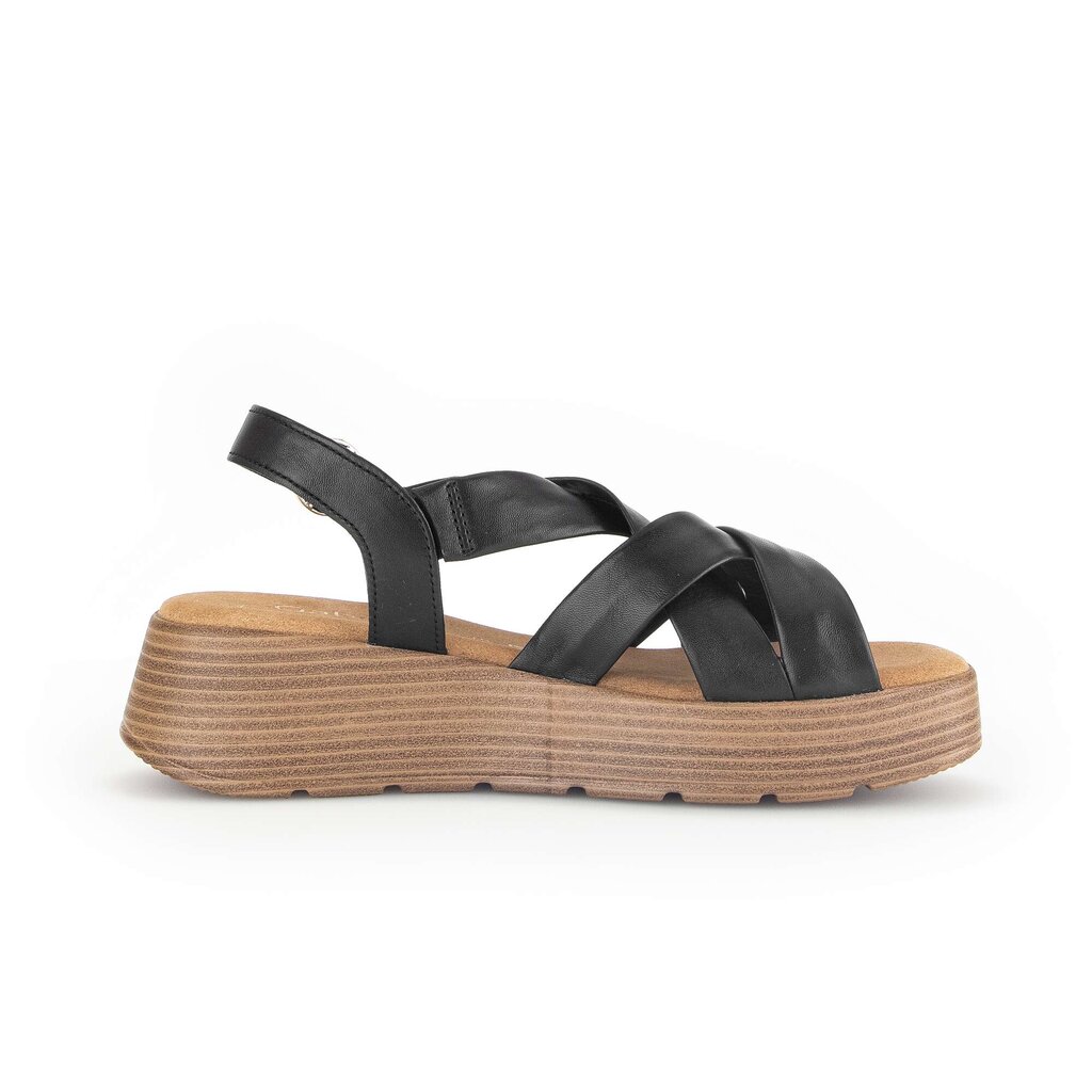 Gabor comfort Plateau Sandale schwarz