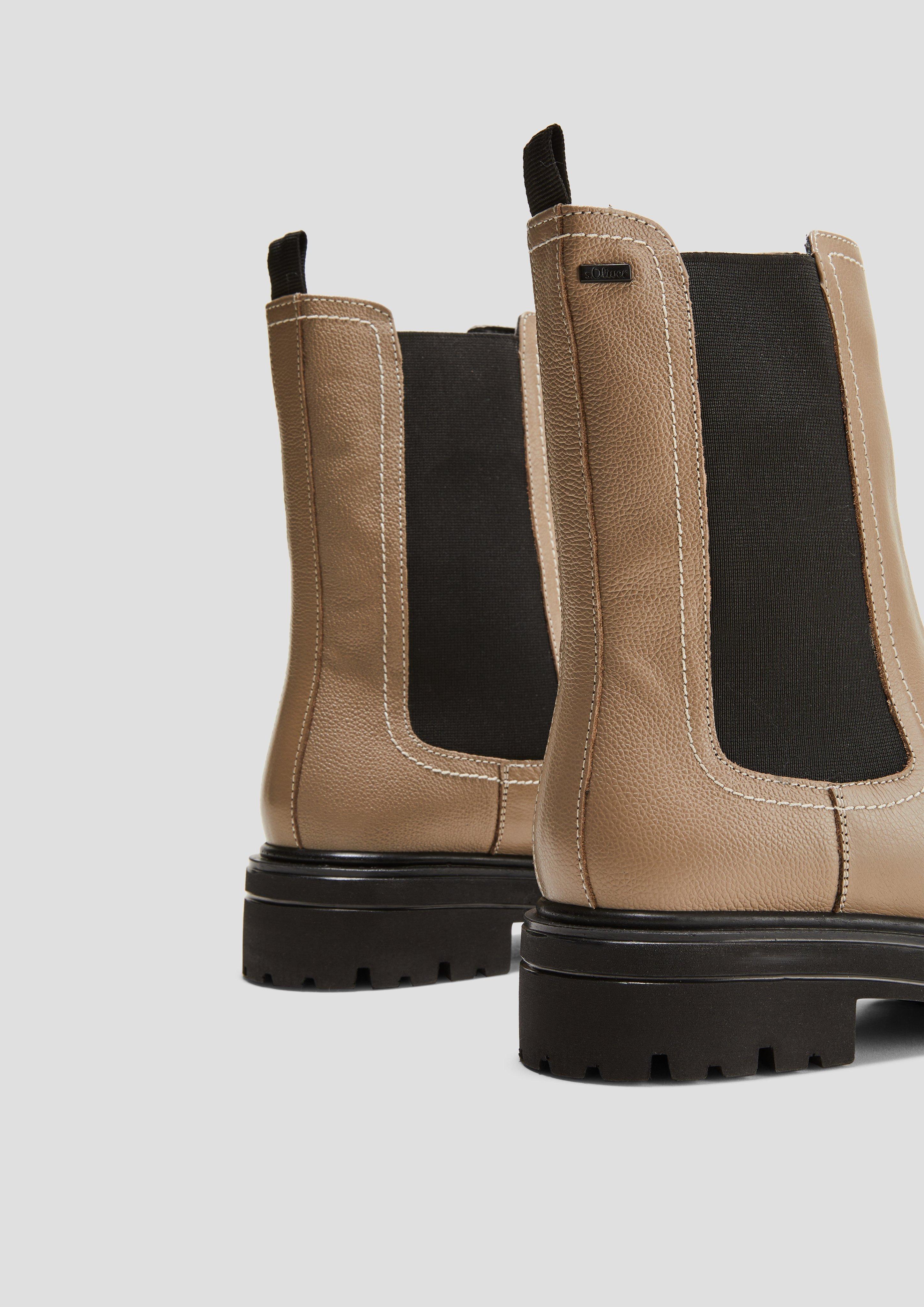 Chelsea Boots aus Glattleder  6008323-341