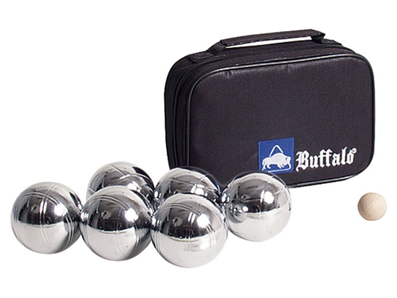 Bufallo 6-Teiliges Jeu de Boules Set