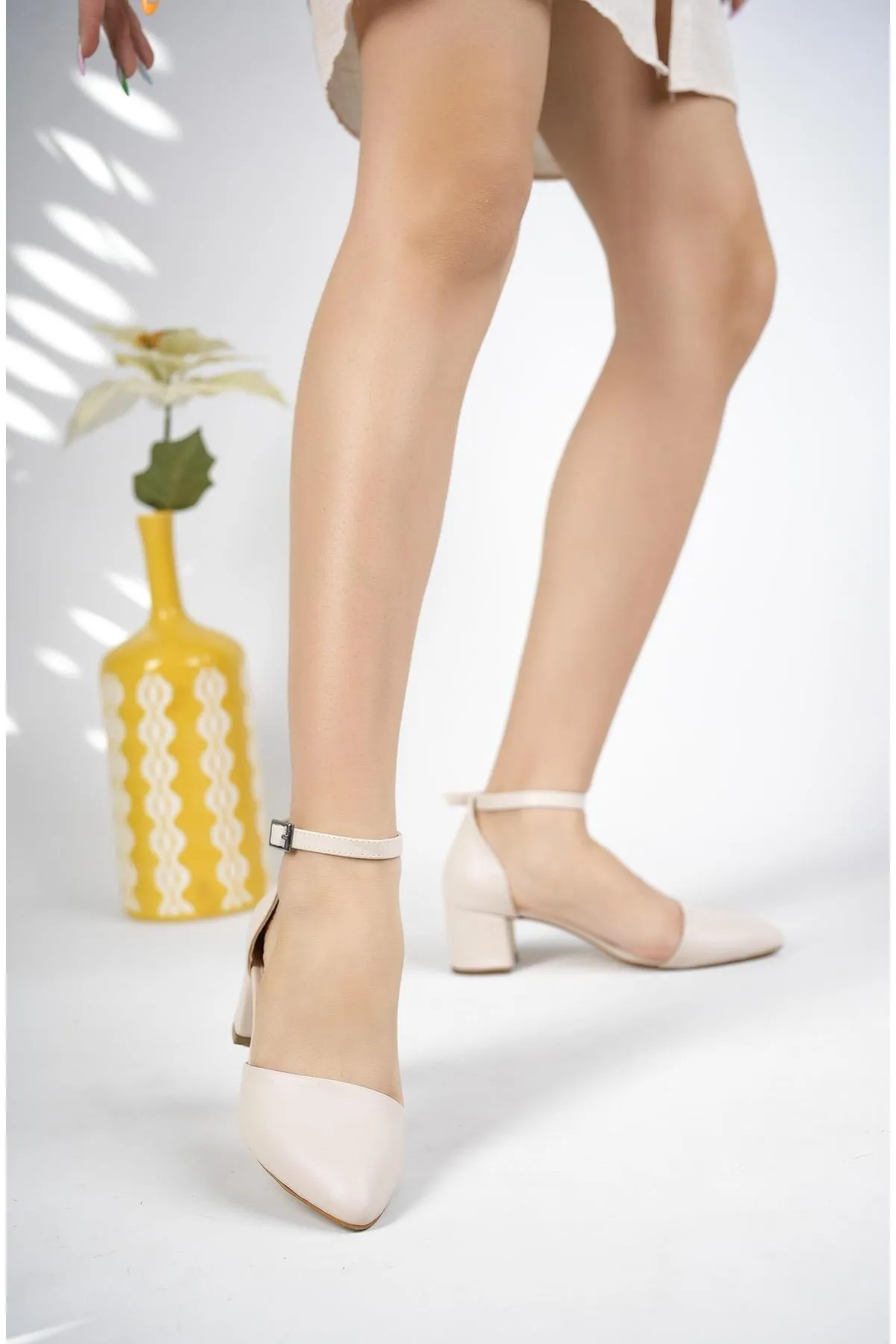 MUGGO  W708 Garantiert klassische Damenschuhe im Alltagsstil, stilvoll und bequem mit Absatz