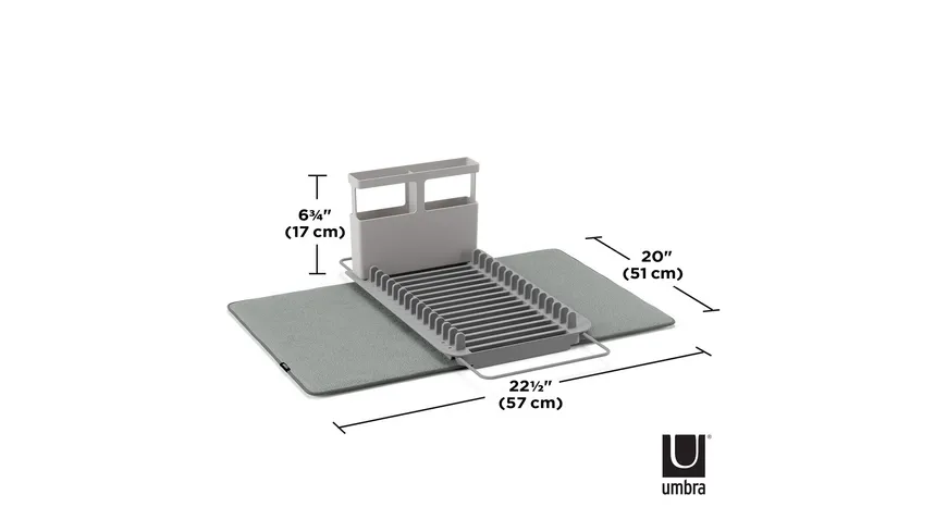 umbra Geschirrabtropfgestell Udry Anthrazit