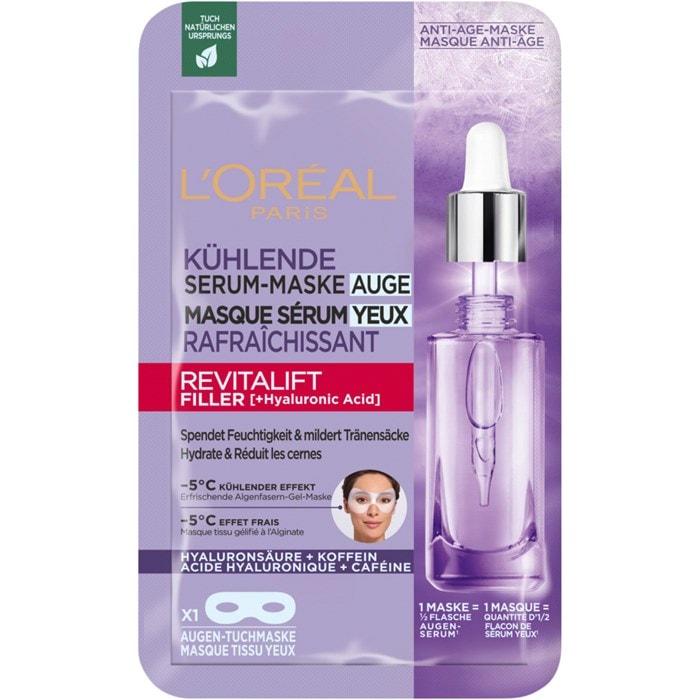 Filler kühlende Augen Serum-Maske