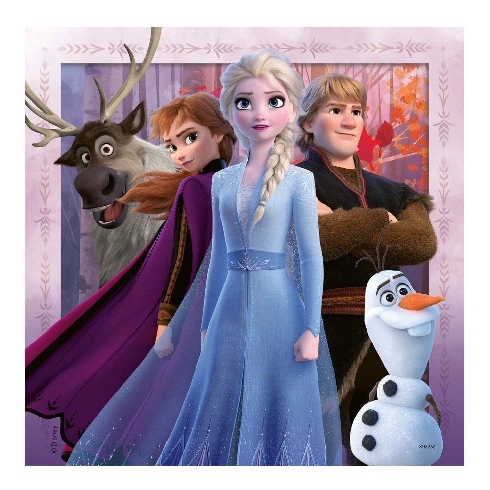 Frozen Puzzle Puzzle Box 3 x 49 Teile  Frozen Eiskönigin Ravensburger, 49 Puzzleteile
