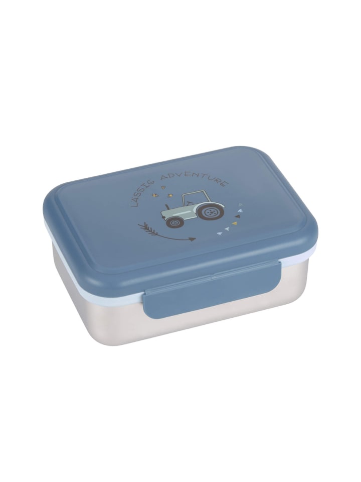 Lässig Lässig Brotdose Kinder - Edelstahl Lunchbox, Adventure Tractor günstig kaufen onesize