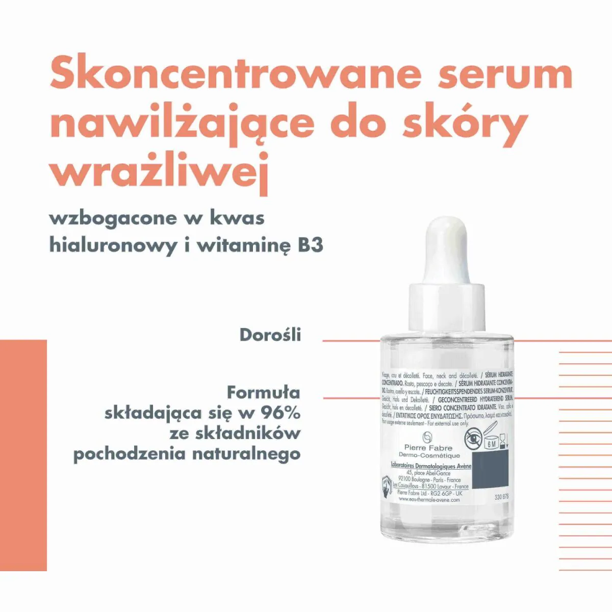 Avéne Hydrance Boost Geconcentreerd Hydraterend Serum