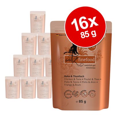 Sparpaket catz finefood 16 x 85 g