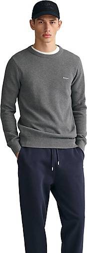 GANT Strickpullover COTTON PIQUE C-NECK