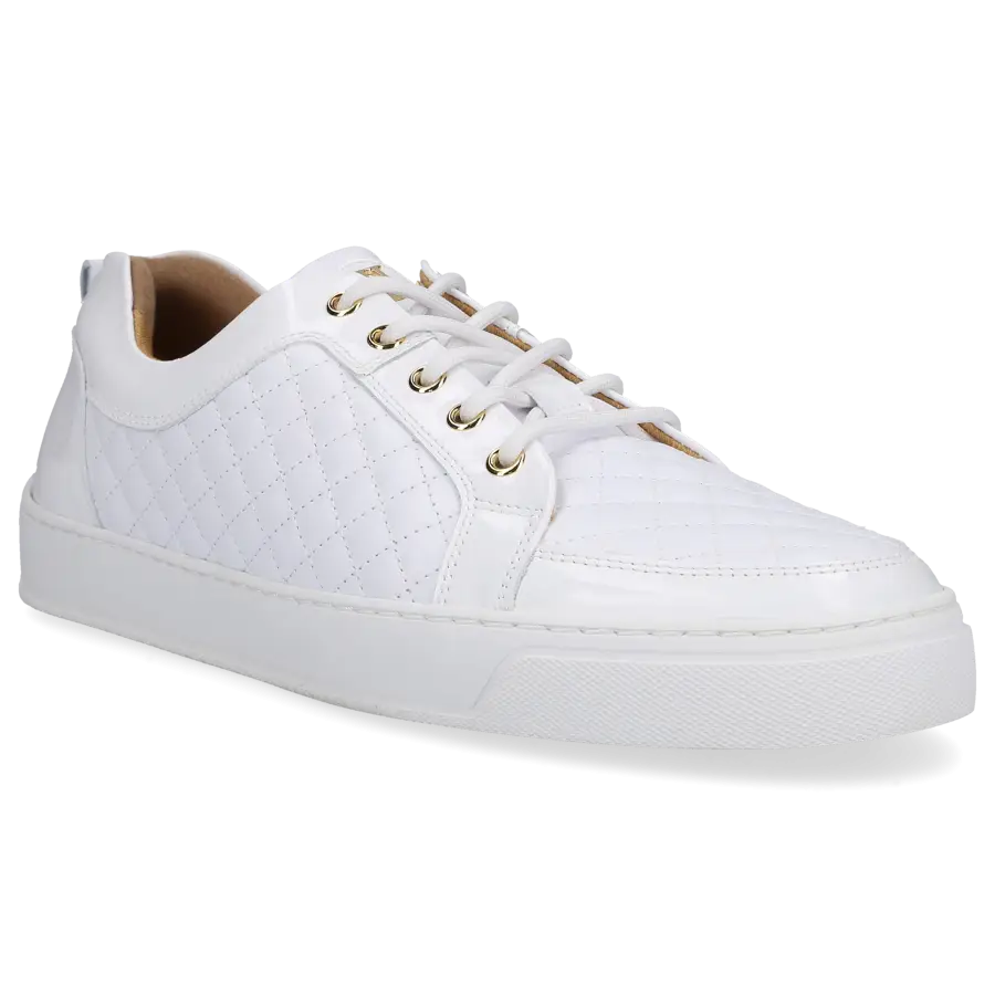 Leandro Lopes - Sneaker low EZIO Kalbsleder - weiß