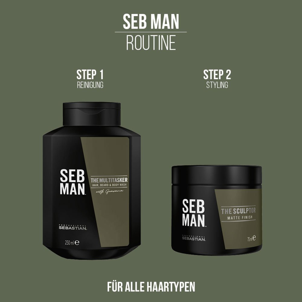 SEB MAN Set Geschenkbox für alle Haartypen