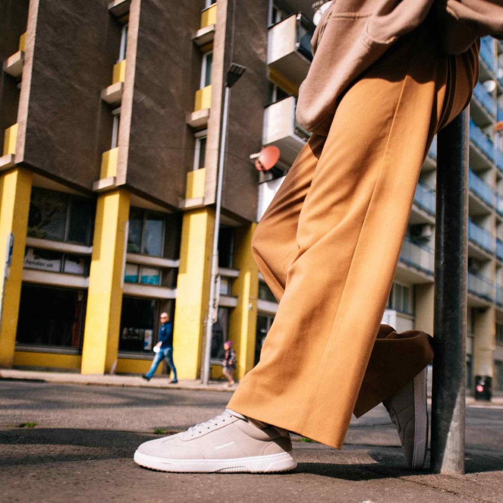 Be Lenka Barebarics Pulsar Grey&White K Barfußsneakers