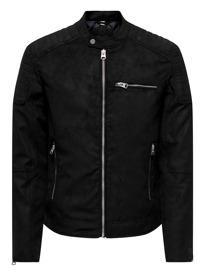 ONLY & SONS Übergangsjacke in Schwarz günstig kaufen