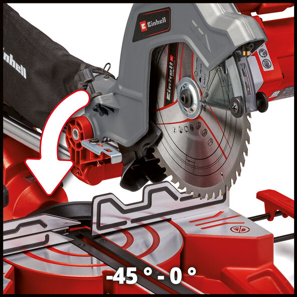 Zug-Kapp-Gehrungssäge TC-SM 254