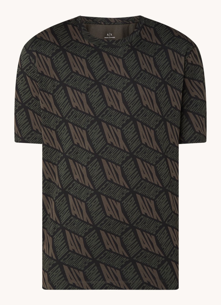 Tricou Armani Exchange cu logo imprimat