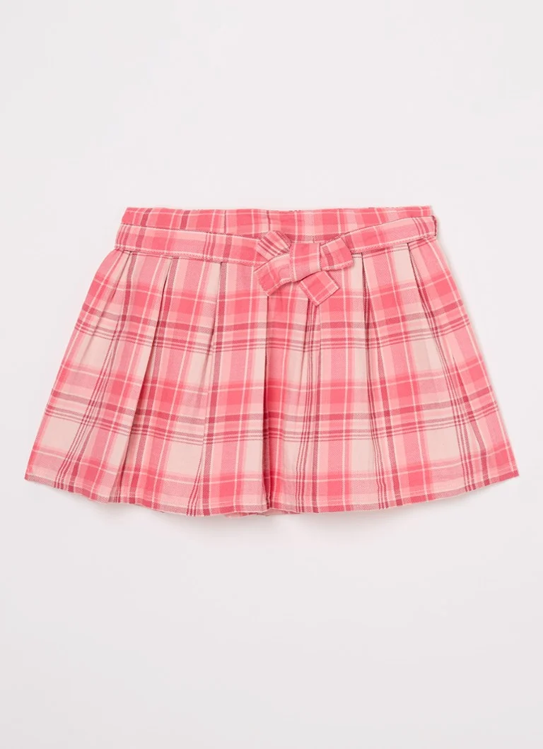 Benetton Skirt with check pattern