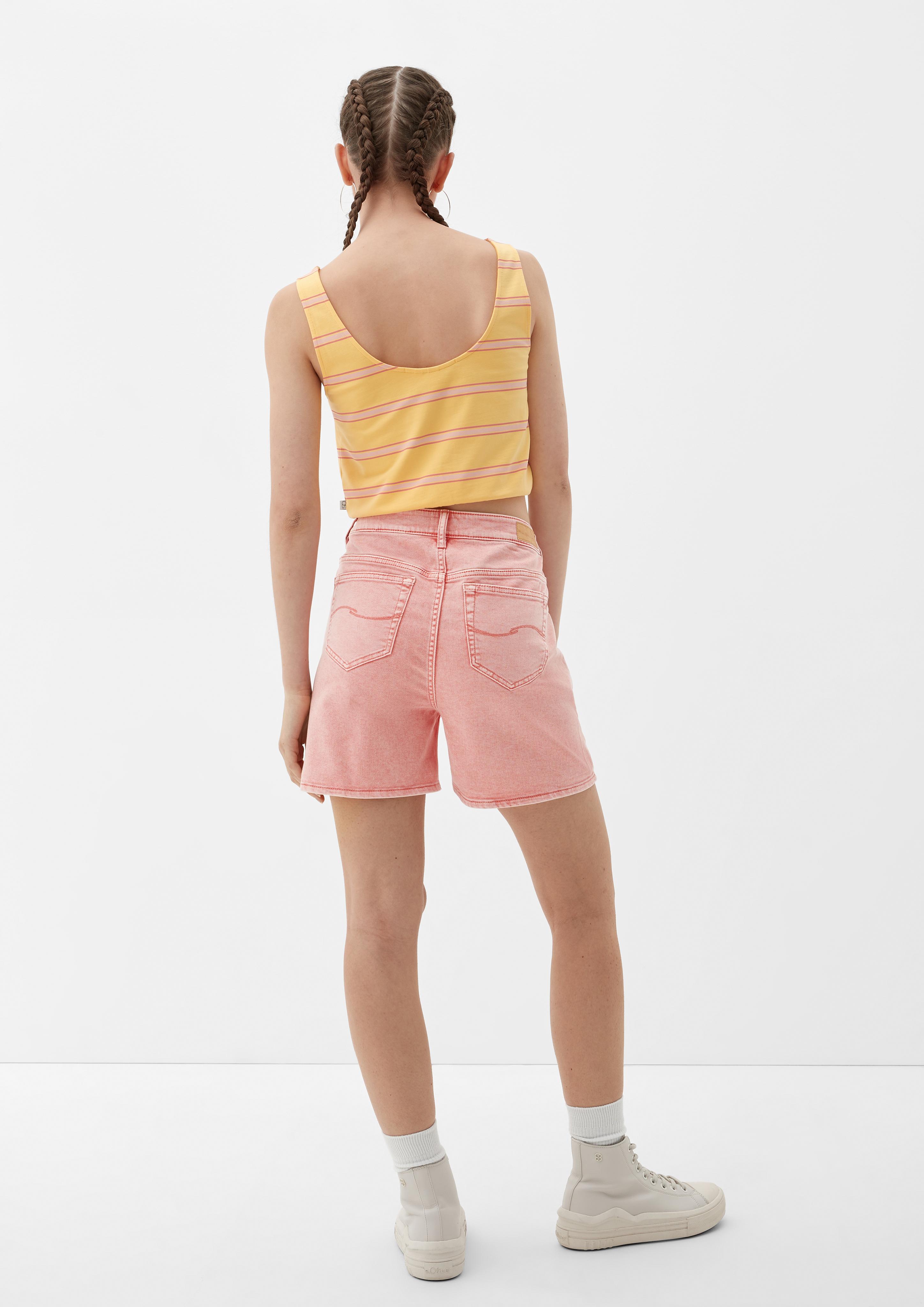 Jeans-Shorts Mom / Relaxed Fit / High Rise / Straight Leg  2131172-4281