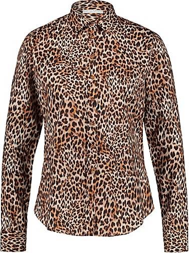 ETERNA Damen Bluse Slim Fit Langarm