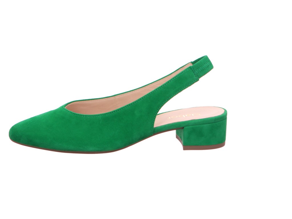GABOR Ballerinas grün Gabor Fashion Slingpumps 41.520.11 grün