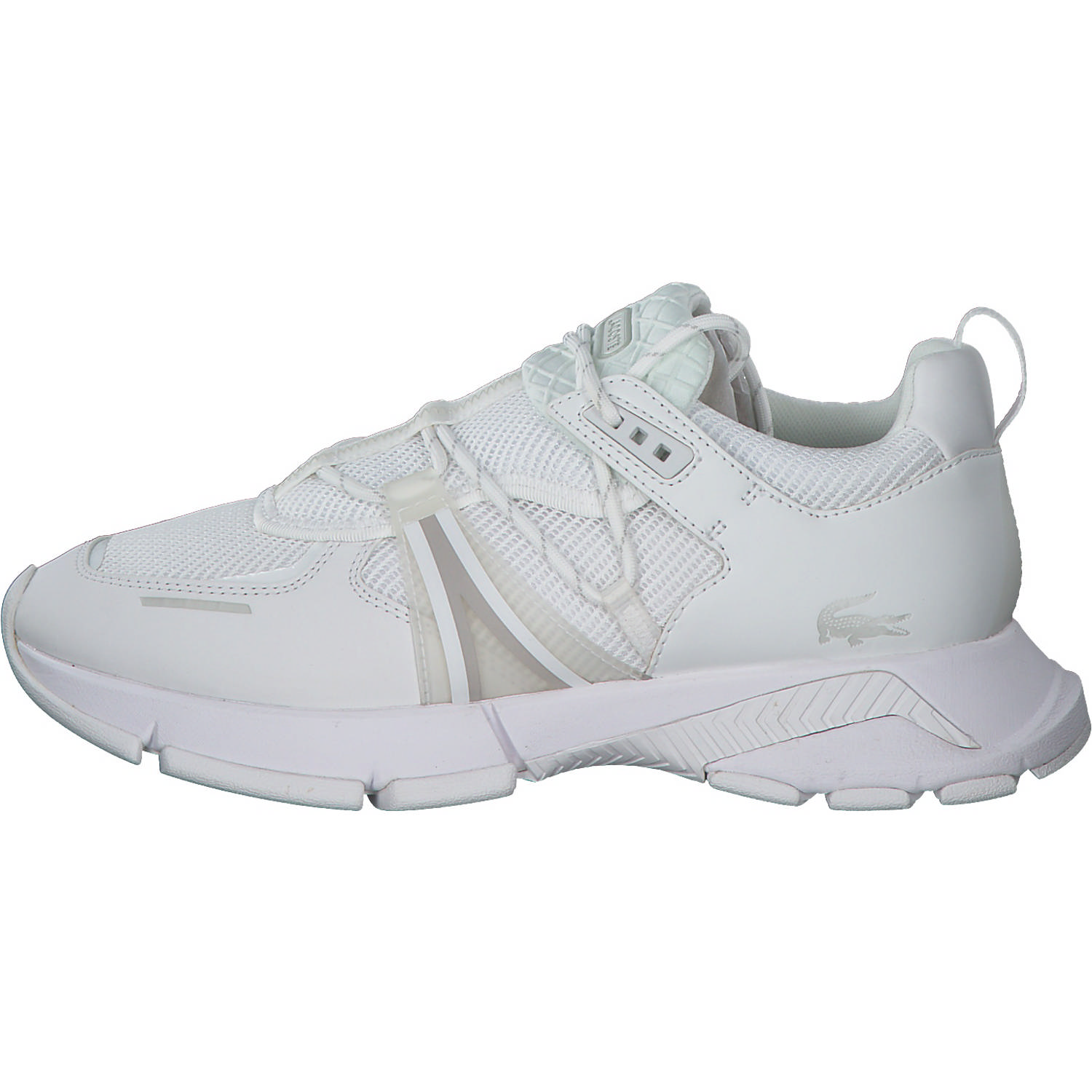 Lacoste L003 43SFA0062, Sneakers Low, Damen, Weiß