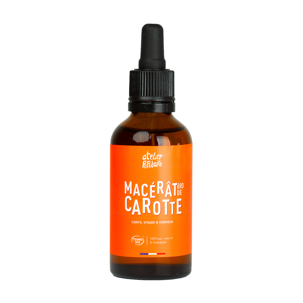 atelier populaire Macérât de Carotte Bio | Origine France| 50mL Macérât huileux