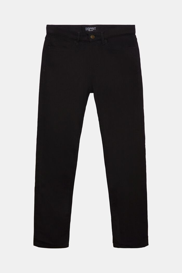 Schmale Jeans mit mittlerer Bundhöhe
