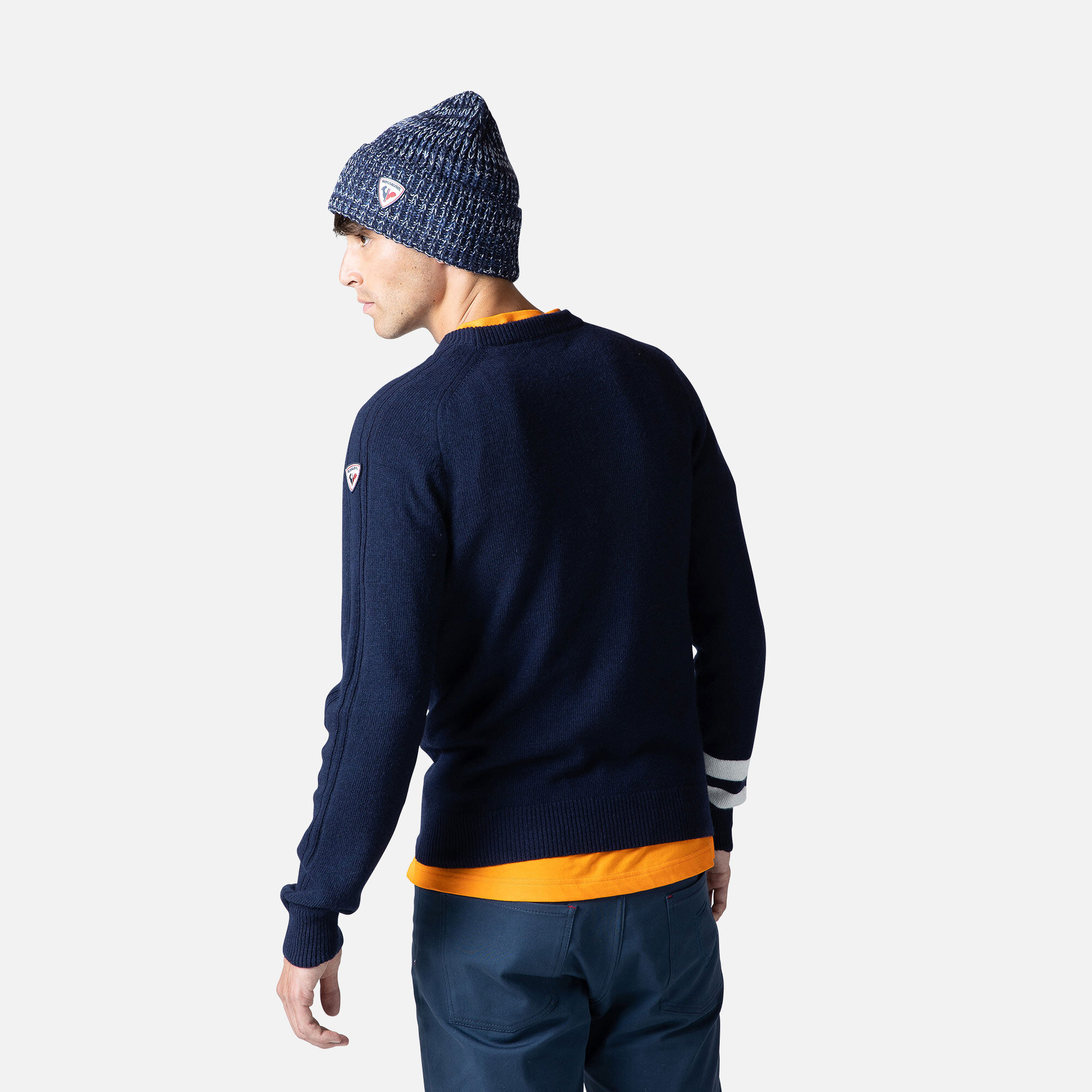 Pull en maille Signature homme