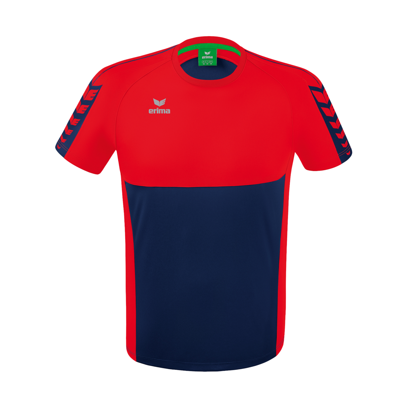Erima Six Wings T-Shirt Kids Dunkelblau Rot