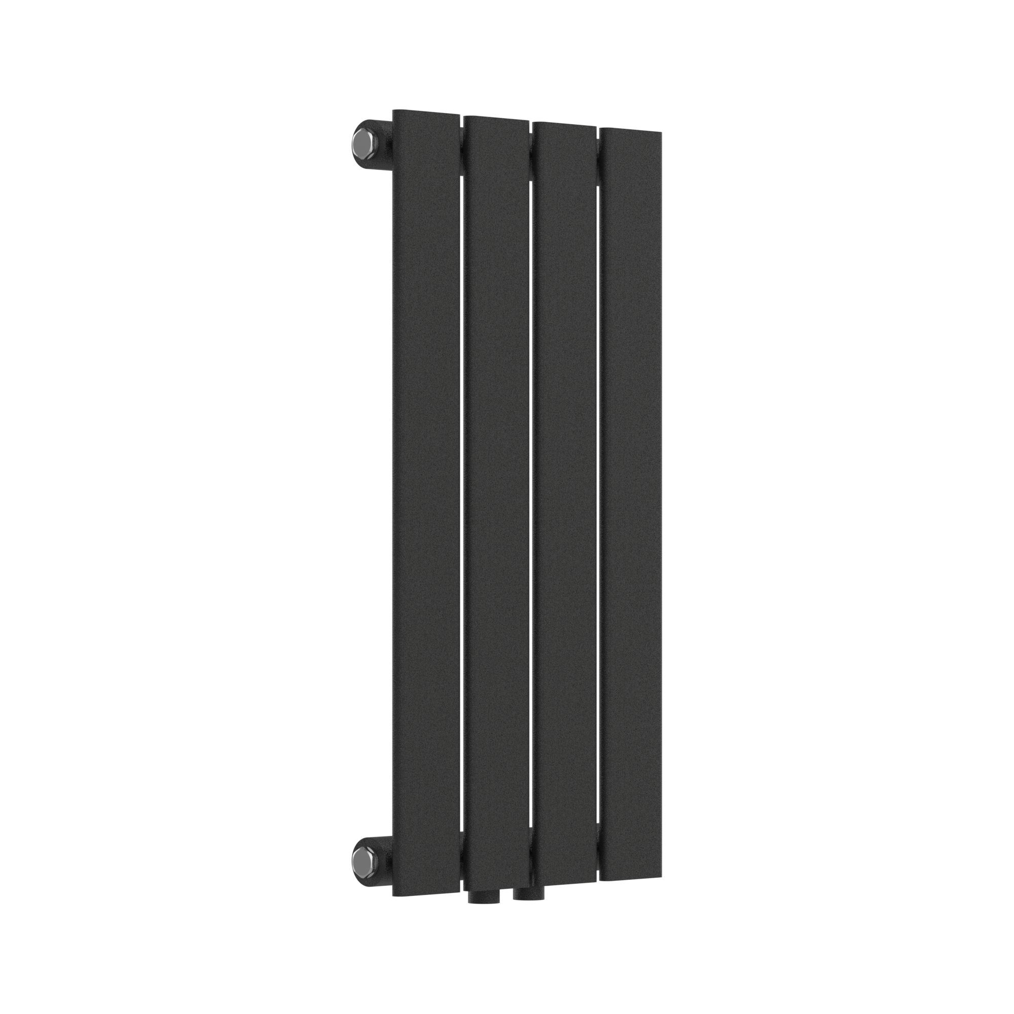 neu.haus Designheizkörper, Nore Flachheizkörper 60x30cm Einlagig Schwarz 249W