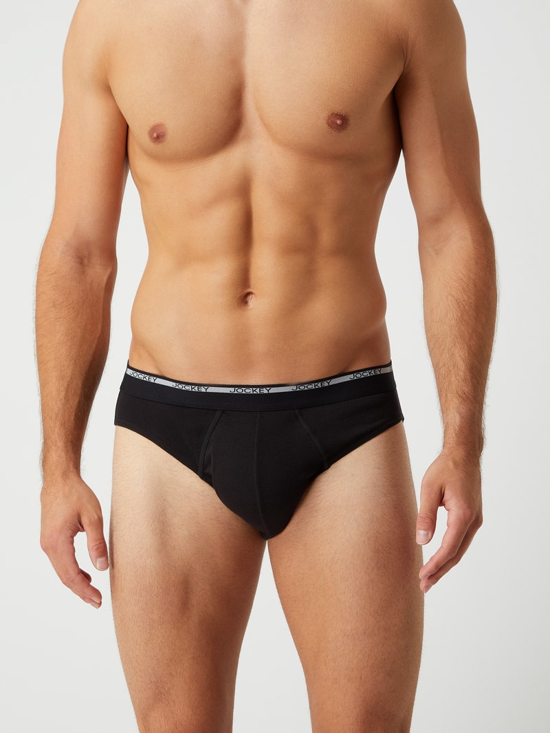 Slip im 2er-Pack in schwarz