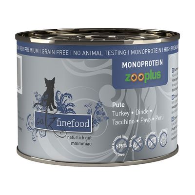 catz finefood Monoprotein zooplus 6 x 200 g