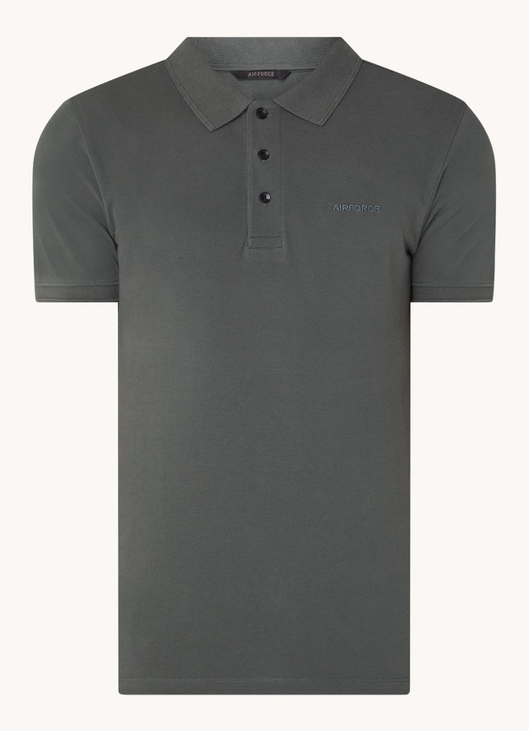 Airforce Polo majica regularnog kroja od organskog pamuka s logotipom