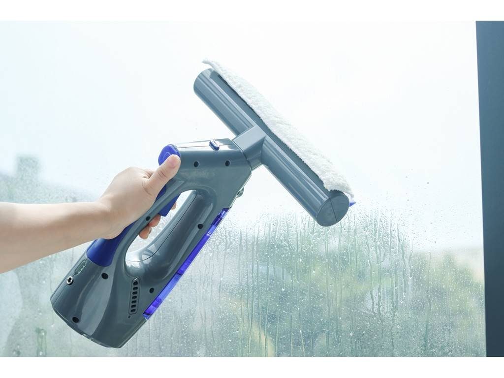 SWISS PRO+ Akku-Fensterreiniger 3-in-1 Fensterstaubsauger Leistungsstark, vielseitig