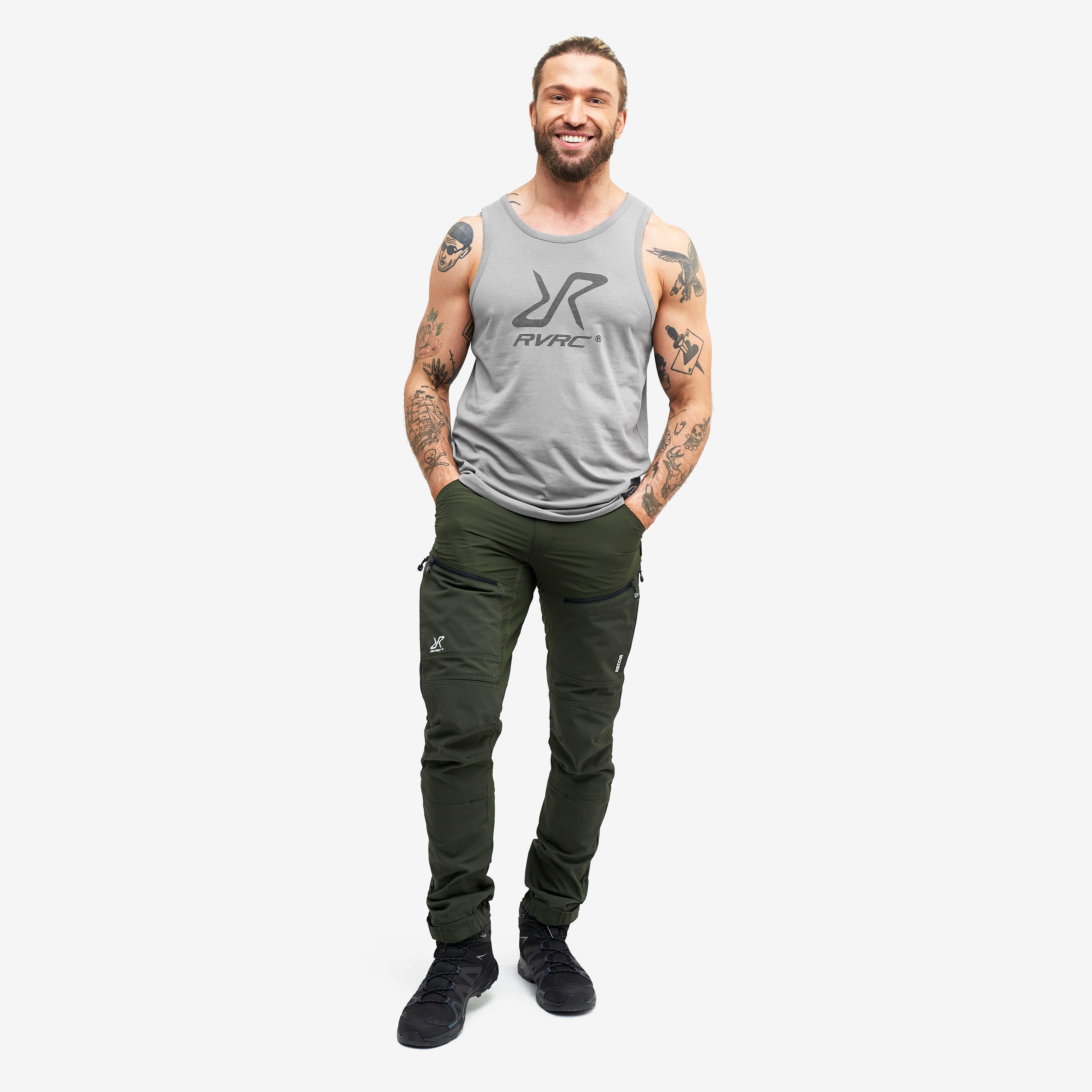 Boulder Tank Homme Grey/Black