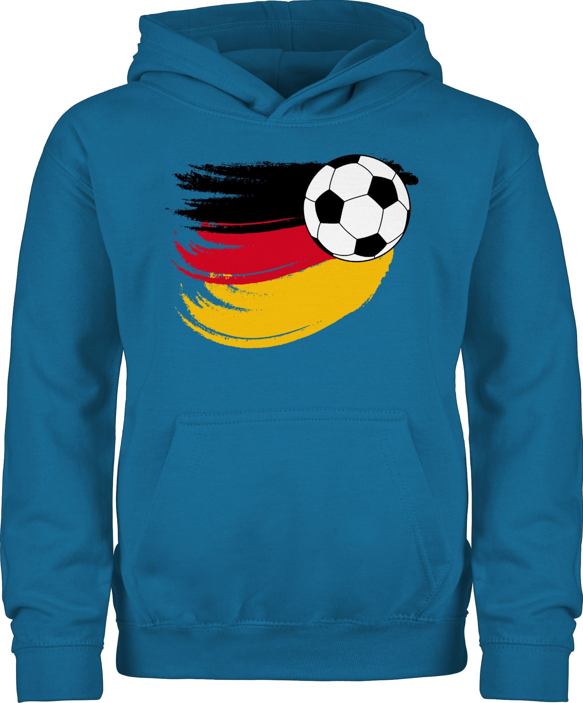 Shirtracer Hoodie Deutschland Fußball Fussball EM 2024 Kinder