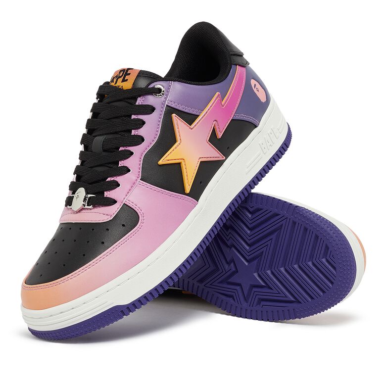 A Bathing Ape Wmns Bape Sta #7 L purple