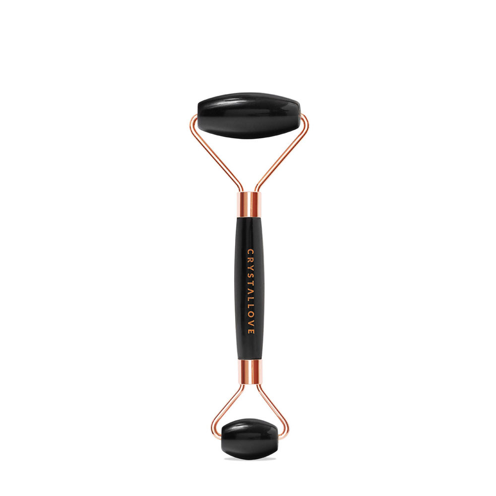 crystallove CRYSTALLOVE Obsidian roller Roller pour massage du visage