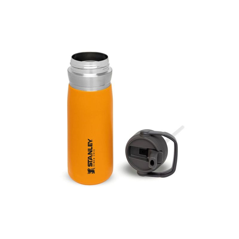 Thermoflasche Stanley, Go Iceflow Flip Straw Water Bottle 22oz \/ 650ml Saffron
