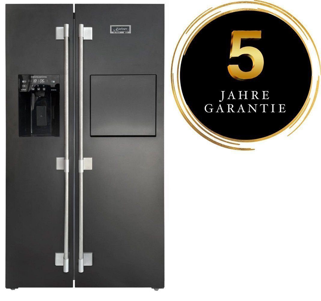 Kaiser Küchengeräte Kühl-/Gefrierkombination KS 90500 RS, 91.1 cm breit, Side-by-Side Kühlschrank No Frost 556 l,Festwasseranschlüß
