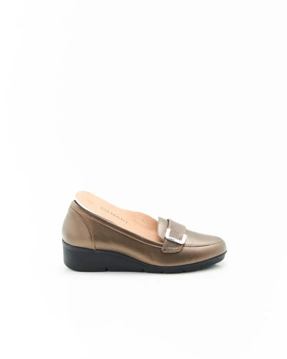 Mocassins compensés à boucle Amortyl