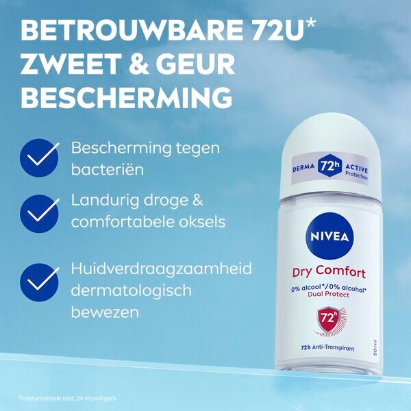 NIVEA Dry Comfort antiperspiranttirulla 50ml
