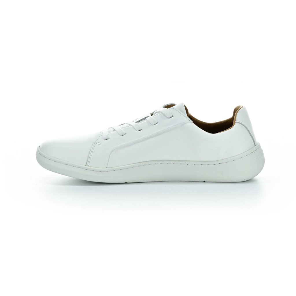 Skinners Moonwalker Leather White Barfußschuhe