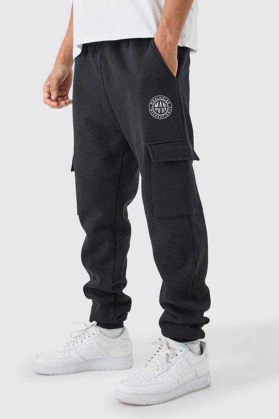 Slim-Fit Man Cargo-Jogginghose