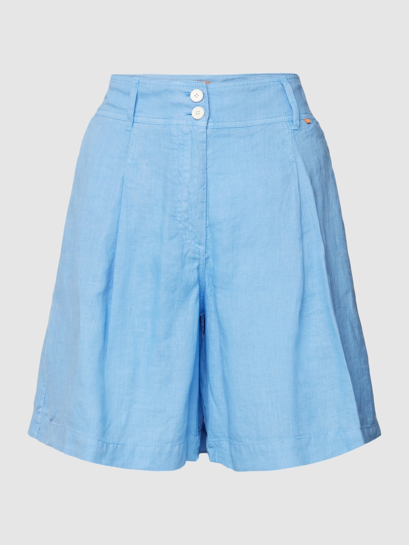 Bermudas mit Gesäßtaschen Modell 'Taweta' in bleu