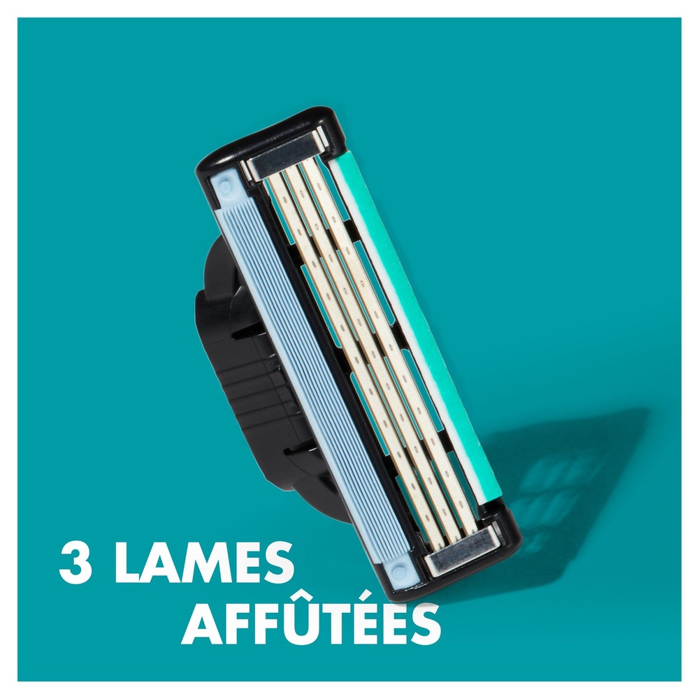 gillette Gillette Mach3 Lames de Rasoir x12 Lames de Rasoir