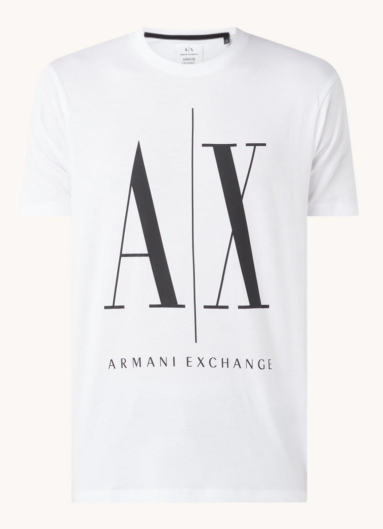Tricou Armani Exchange cu logo imprimat