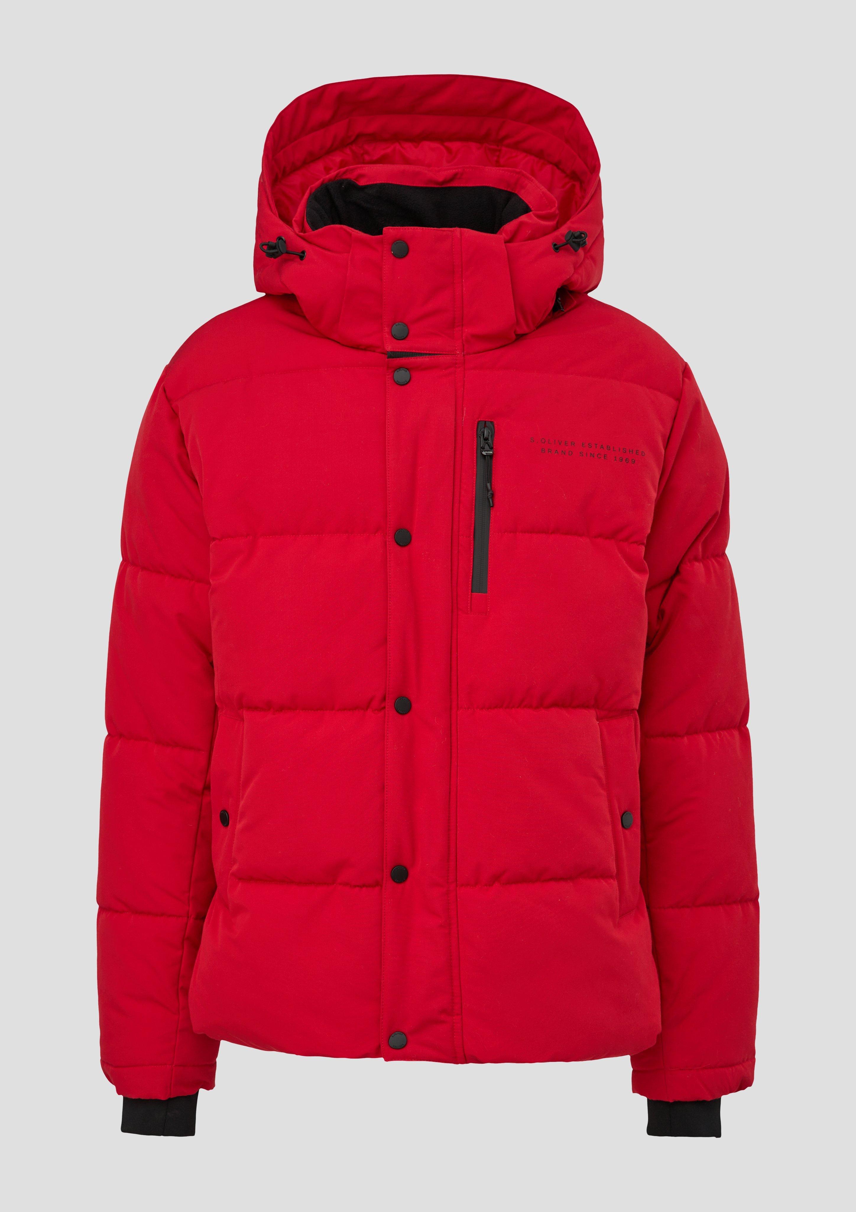 Steppjacke mit Schriftprint  2132004-3162