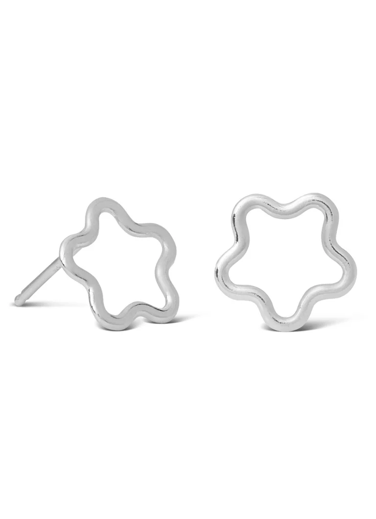 Casa Jewelry Bondi silver stud earrings