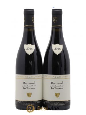 Pommard Les Tavannes Domaine Chicotot 2015 - Lot de 2 Bouteilles